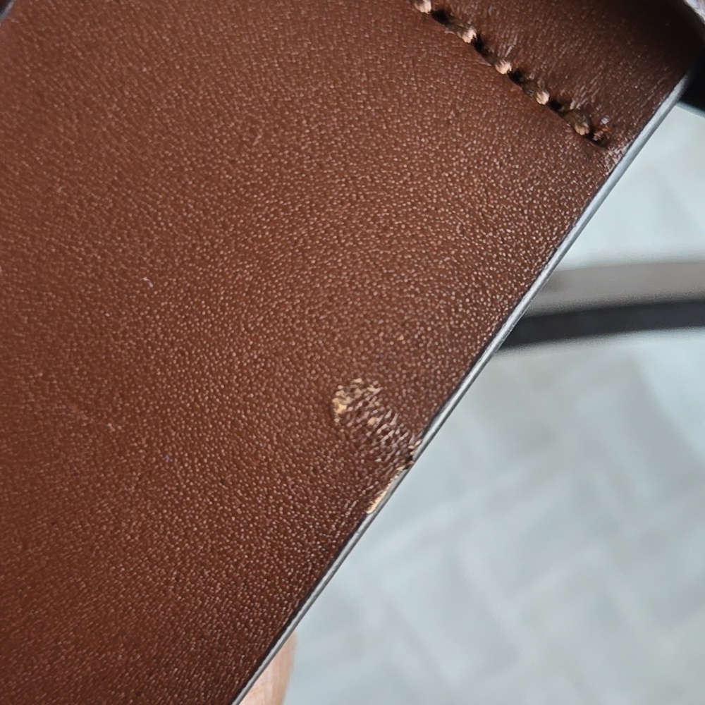 Cremieux Men's Brown Full Grain Cowhide Lined On Genuine Leather Size 36 - Picture 5 of 5